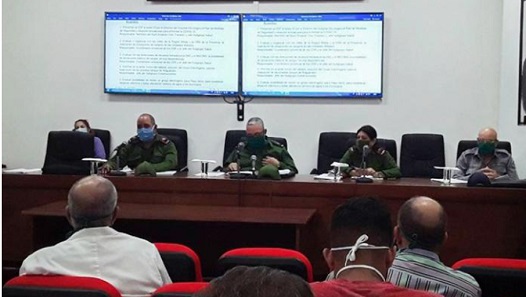 Covid-19 Consejo de Defensa La Habana