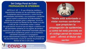Cuba Covid-19 Boletín No.7 Minjus